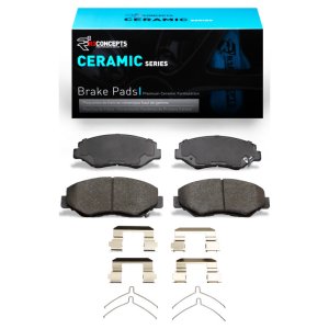 Honda Pilot Brake Pads - Front - R1 Concepts - Ceramic - `03-`08 Honda Pilot Brake Pads - Front - R1 Concepts - Ceramic - `03-`08